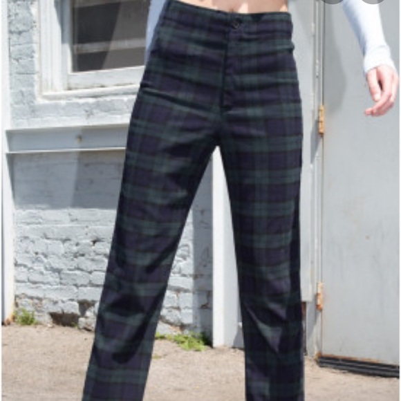 Brandy Melville plaid tildens - Picture 3 of 4